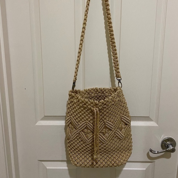 Macrame Purse- Boho Chic - Picture 1 of 7